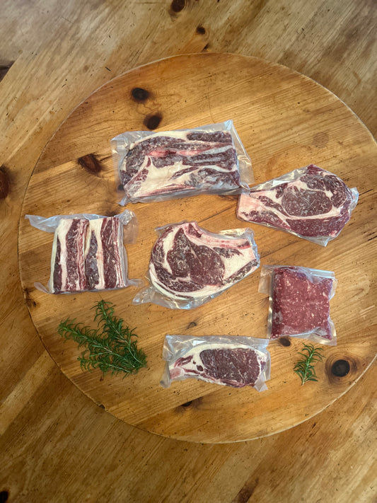 Half Craft Grain Finished steer - USDA boxed beef ready to go